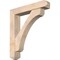 Ekena Millwork Legacy Craftsman Smooth Bracket w/ Offset Brace, Douglas Fir, 7 1/2"W x 40"D x 44"H BKT0806X40X44LEC04SDF - alternate 1